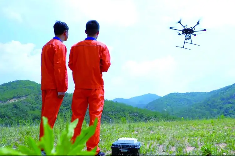 监利无人机倾斜摄影巡检拍摄